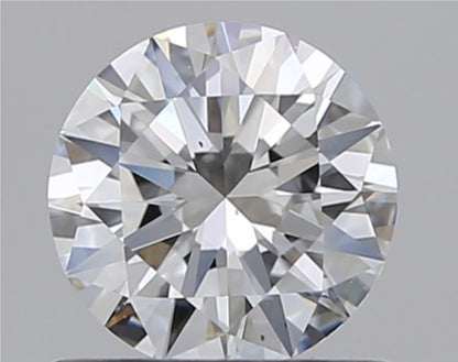 Natural 0.59ct GIA Diamond | Color D | Clarity VS2 | Round Cut | VG EX EX #D10567