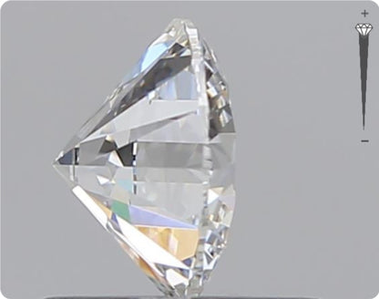 Natural 0.59ct GIA Diamond | Color D | Clarity VS2 | Round Cut | VG EX EX #D10567