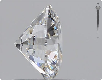 Natural 0.59ct GIA Diamond | Color D | Clarity VS2 | Round Cut | VG EX EX #D10567