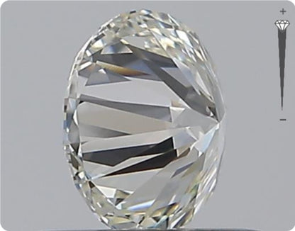 Natural 0.53ct GIA Diamond | Color G | Clarity VVS2 | Round Cut | EX EX EX #D10568
