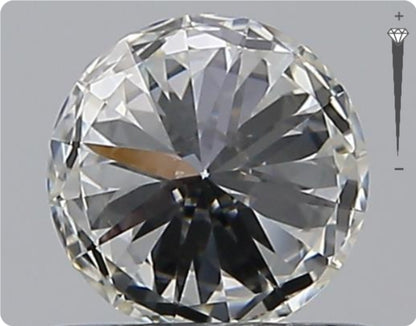 Natural 0.53ct GIA Diamond | Color G | Clarity VVS2 | Round Cut | EX EX EX #D10568