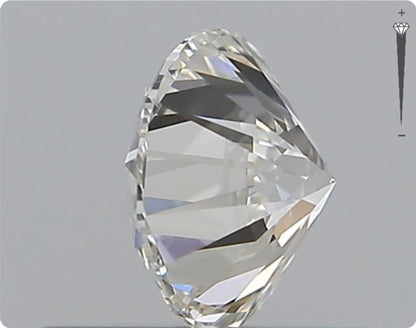 Natürlicher 0.50ct GIA Diamant | Farbe F | Reinheit VVS1 | Rundschliff | EX EX EX #D10569