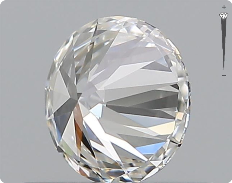 Natürlicher 0.50ct GIA Diamant | Farbe F | Reinheit VVS1 | Rundschliff | EX EX EX #D10569