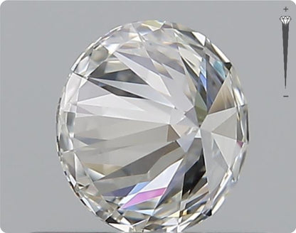 Natürlicher 0.50ct GIA Diamant | Farbe F | Reinheit VVS1 | Rundschliff | EX EX EX #D10569