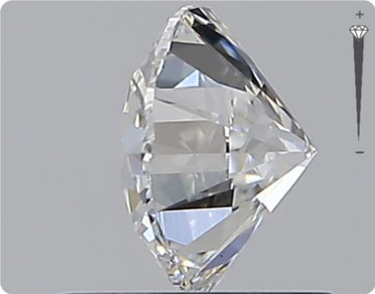 Natural 0.90ct GIA Diamond | Color D | Clarity SI1 | Round Cut | EX EX EX #D10570